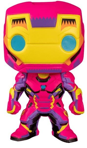 

Коллекционная фигурка Funko POP! Marvel: Black Light: Iron Man