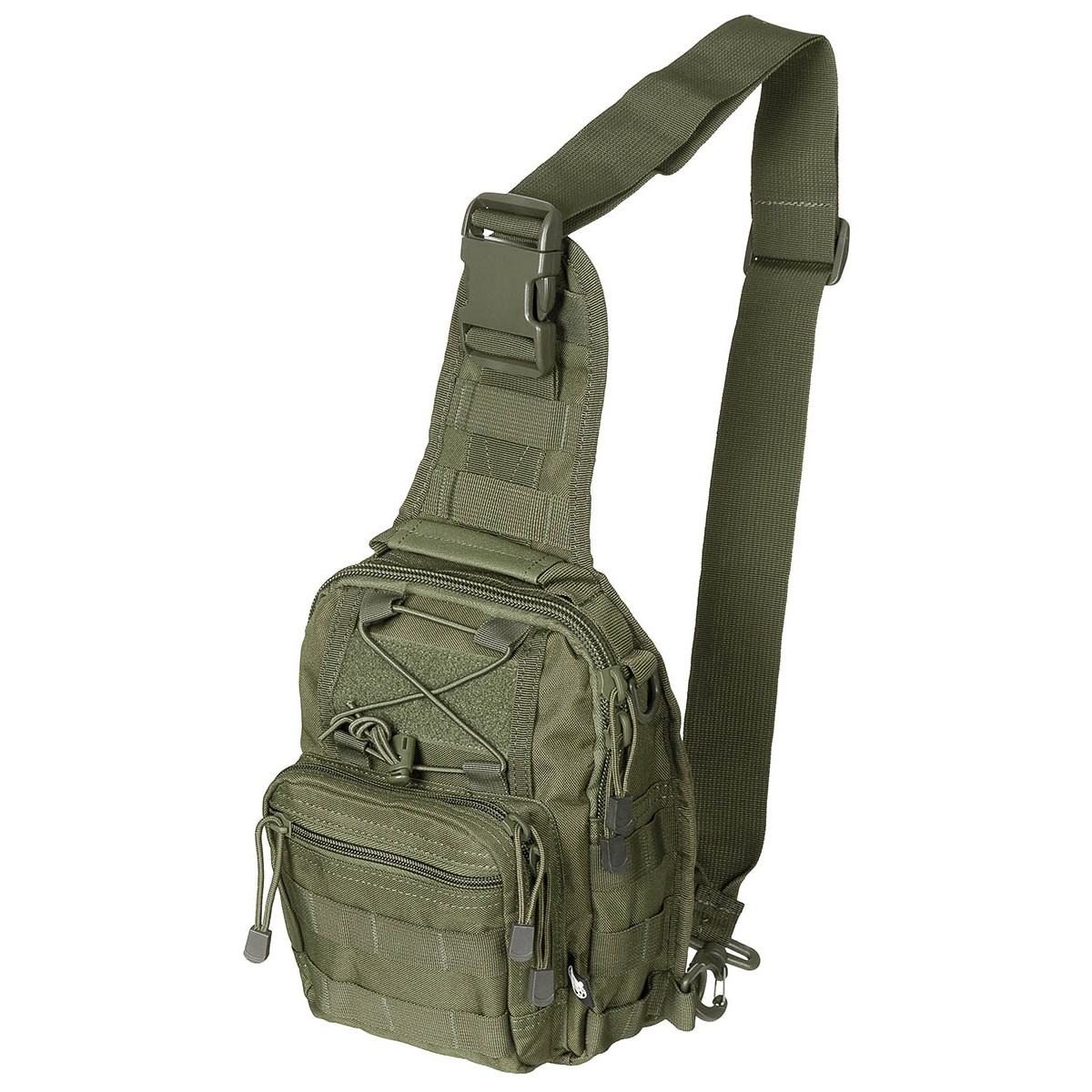 

Сумка универсальная плечевая MFH Molle олива (тёмно-зелёная) (30700B)