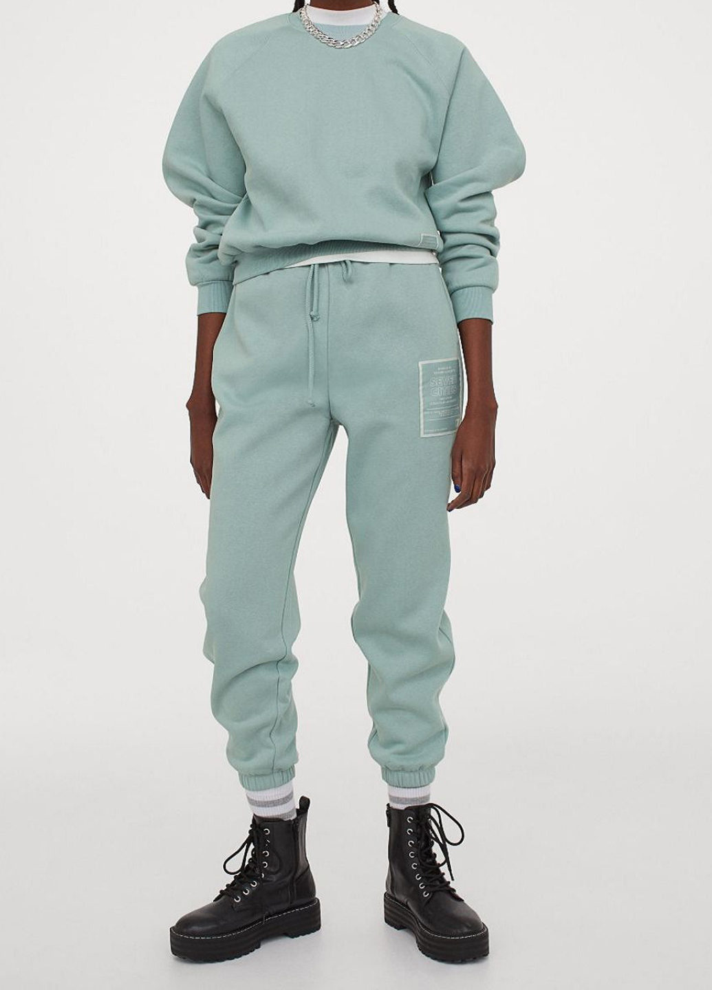 

Свитшот H&M М Мятный
