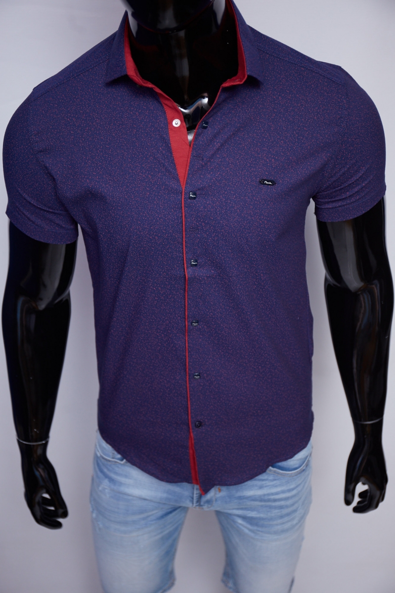 

Рубашка короткий рукав Paulsmith 16000 1  Синий, Рубашка короткий рукав Paulsmith 16000 1 S Синий