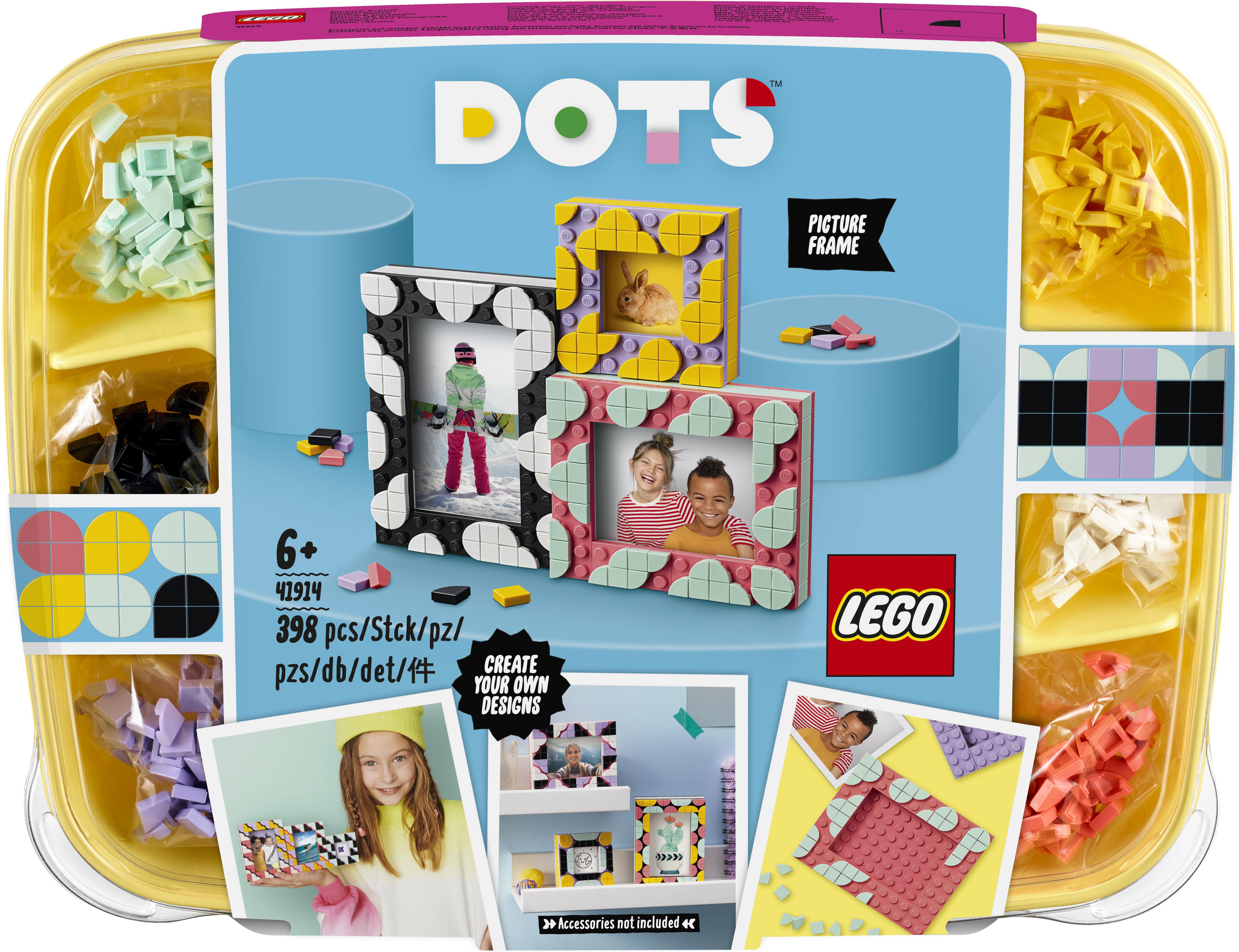 

Креативные фоторамки LEGO DOTs 398 деталей (41914)