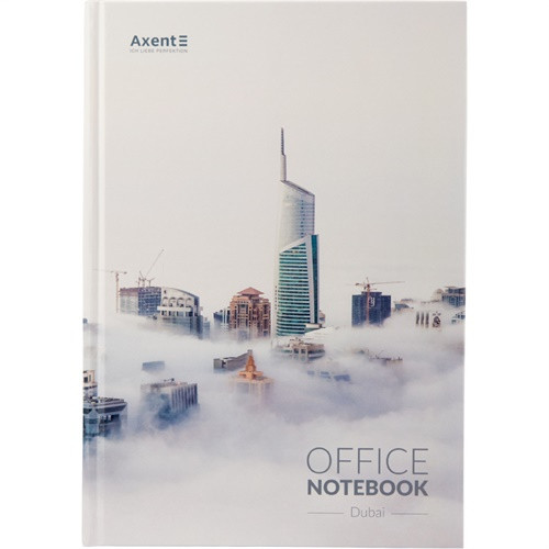 

Книга записная в твердой обложке Формат А4 192л в клетку. Dubai Axent