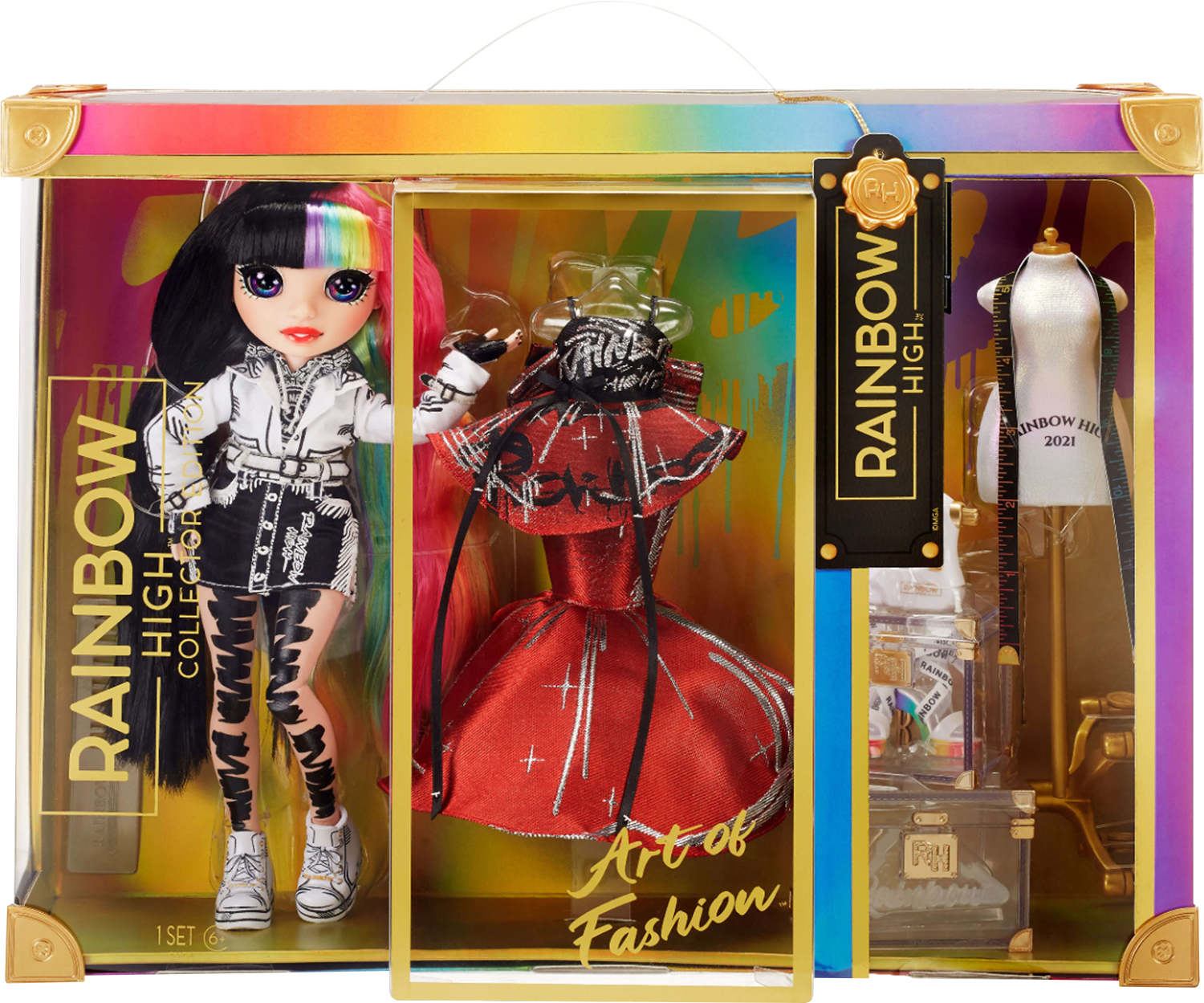 

Игровой набор Rainbow High Дизайнер с коллекционной куклой (576761)