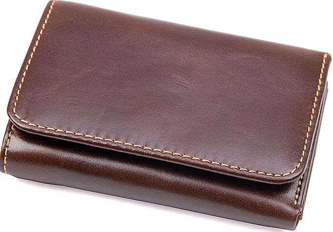 

Кошелек мужской Vintage 14595 кожаный Коричневый