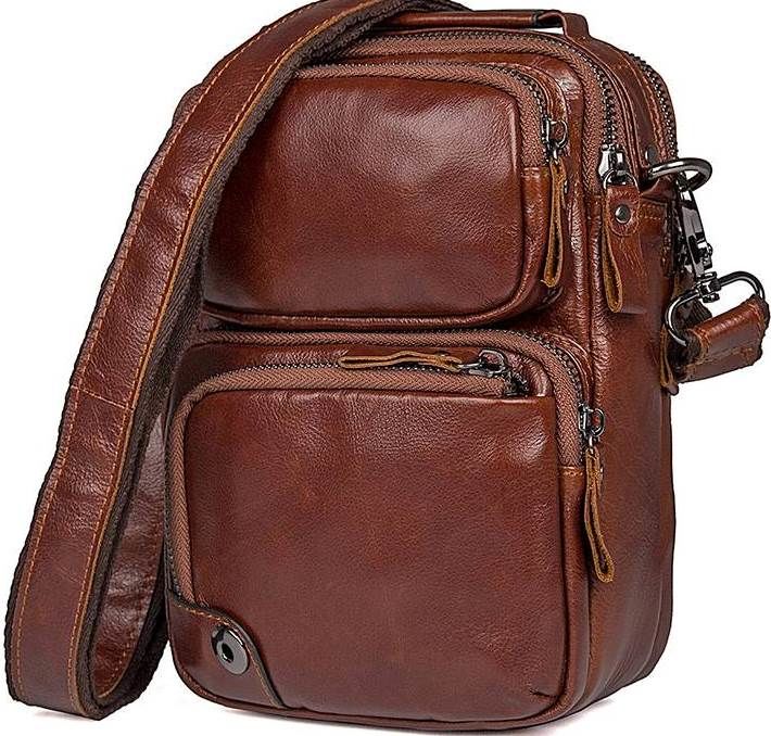 

Сумка Vintage 14543 из натуральной кожи Brown