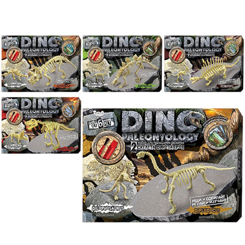 

Набор для проведения раскопок "Dankotoys DINO PALEONTOLOGY" DP-01-02 44323