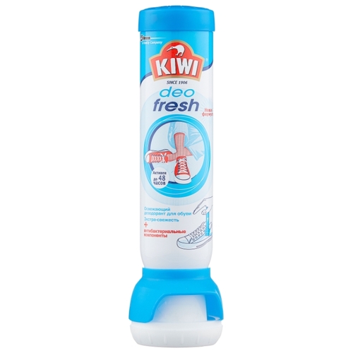

Спрей для обуви KIWI Deo Fresh с антибактериальным эффектом