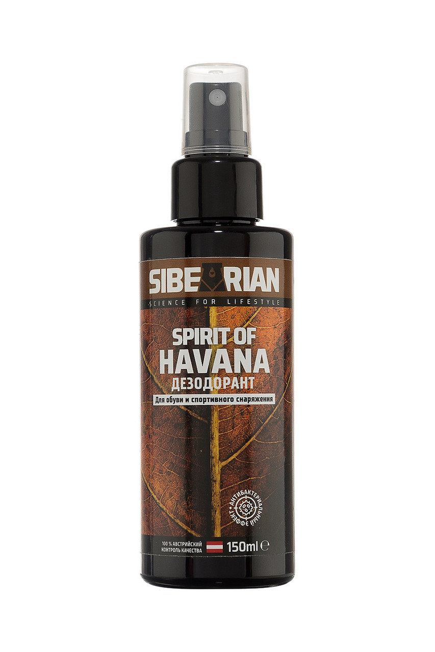 

Дезодорант для обуви SIBEARIAN SPIRIT OF HAVANA 150 мл