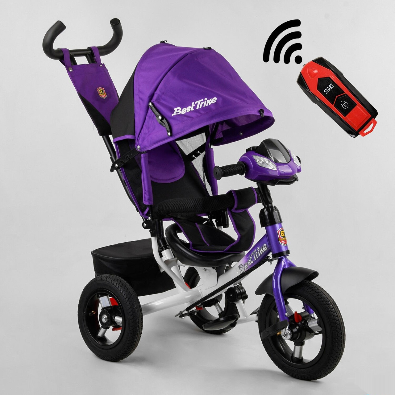 

Детский трехколесный велосипед Best Trike 3390 / 94-707 Фиолетовый