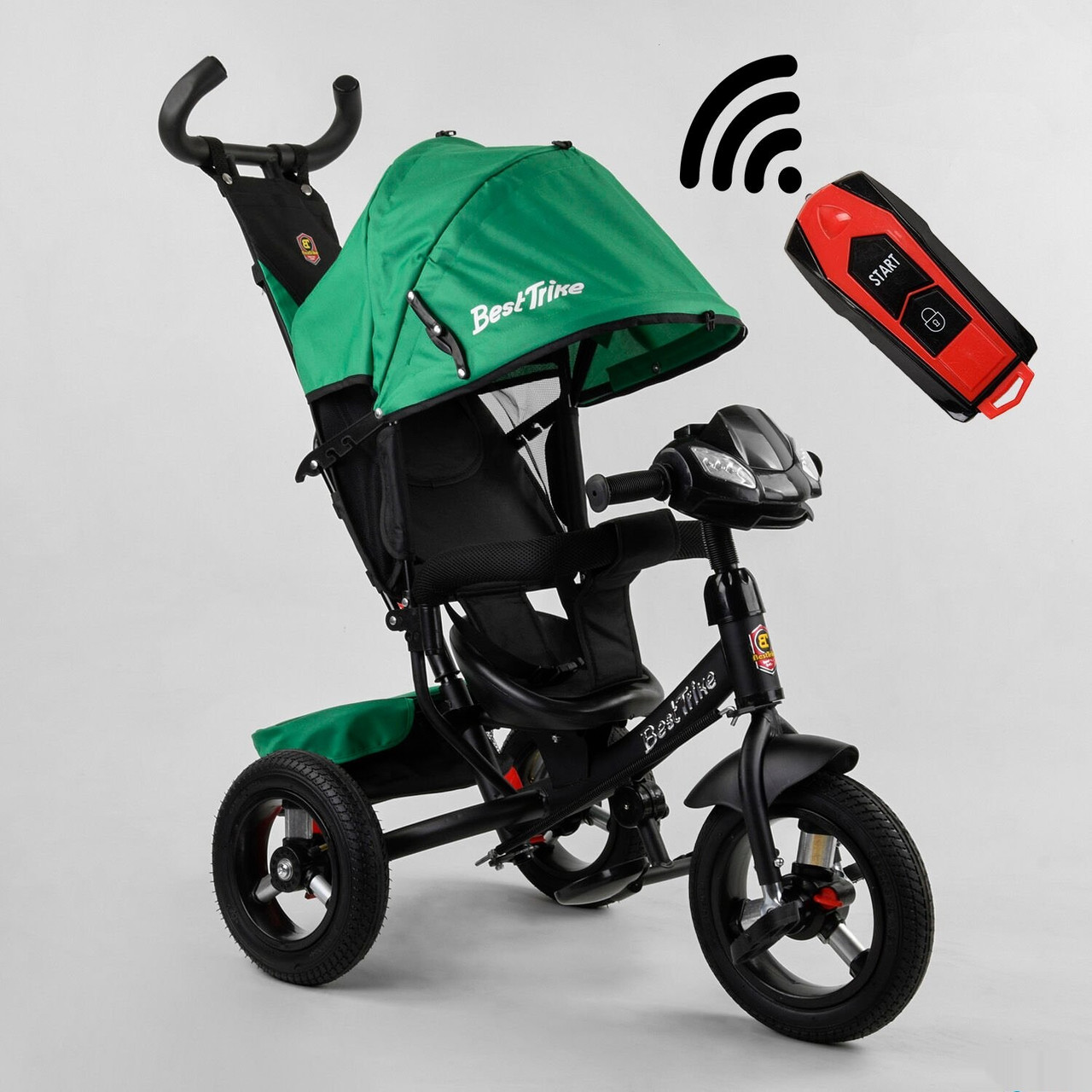 

Детский трехколесный велосипед Best Trike 3390 / 59-833 Зеленый