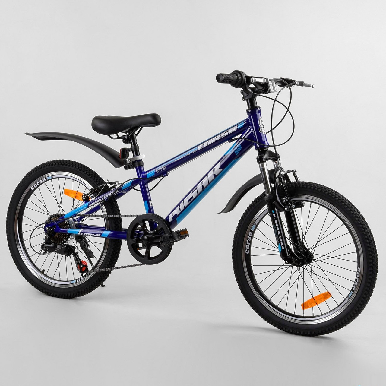 

Велосипед Спортивный 20" "CORSO" "Pulsar" Blue