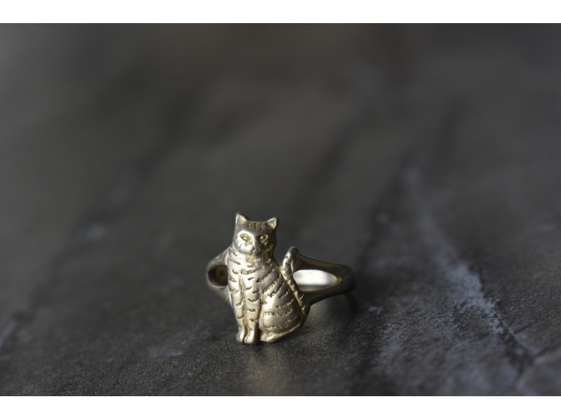 

Серебряное кольцо *Кот* Sky Jewelry 001005