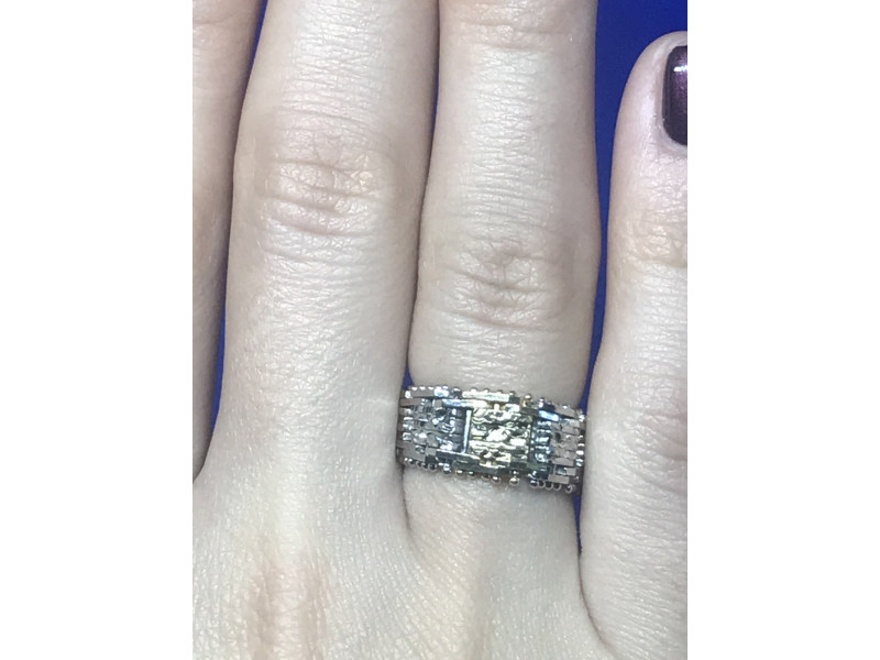 

Итальянское кольцо серебро 925 проба (позолота) Sky Jewelry 000223