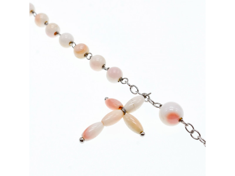 

Серебряный браслет 925 пробы с Кораллом Sky Jewelry 000831