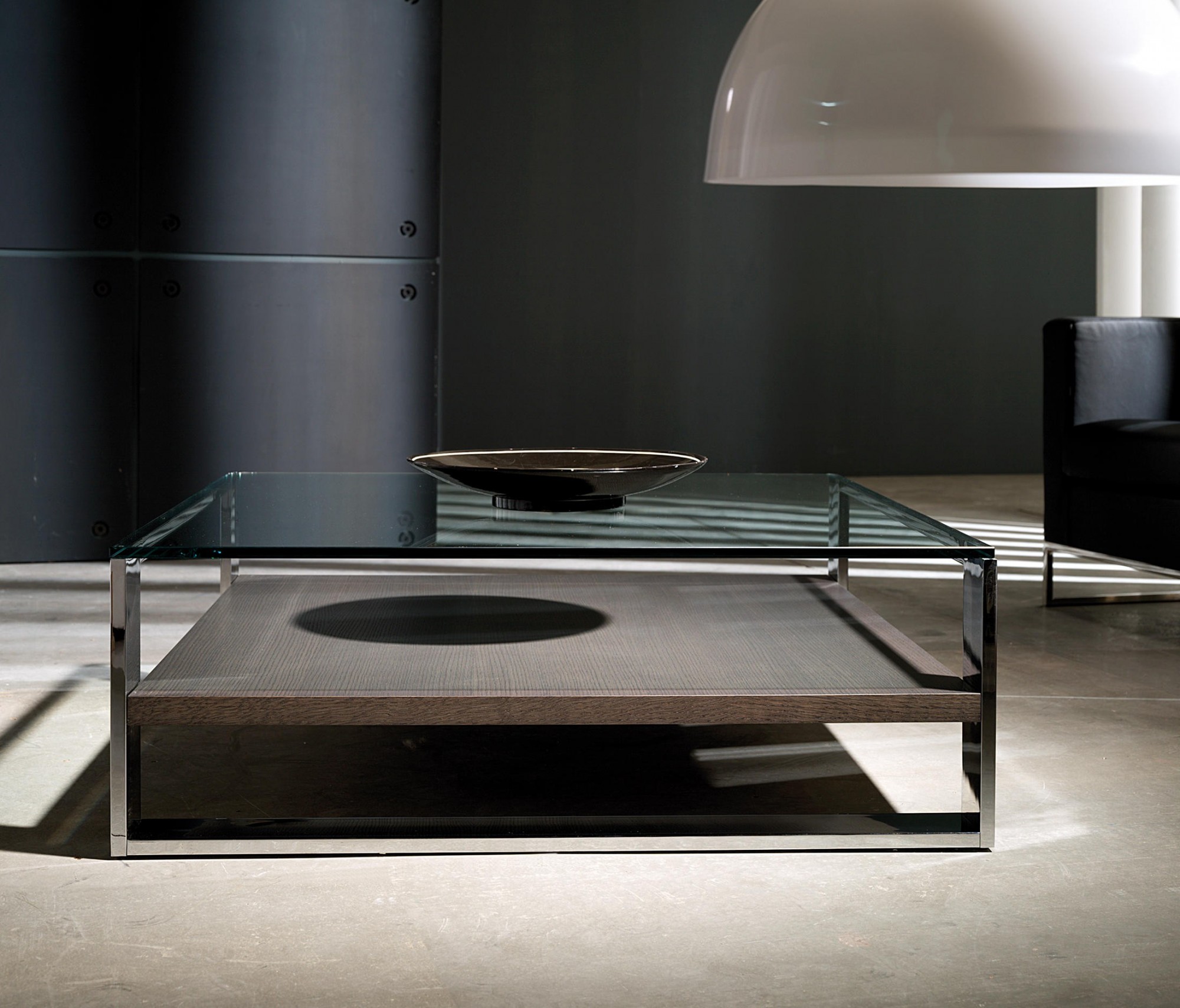 

Журнальный столик TORONTO (1000х1000х420) Прозрачный ТО/H/00-106/07