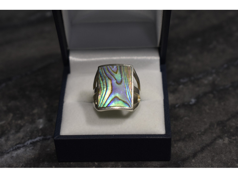 

Серебряное кольцо 925 проба с камнем Галиотис Sky Jewelry 000752
