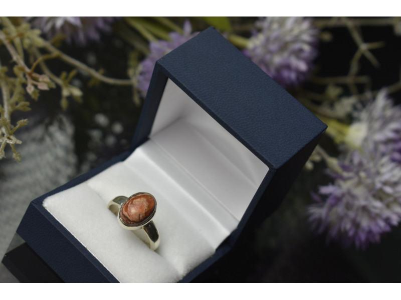 

Серебряное кольцо 925 пробы с Яшмой Sky Jewelry 001150