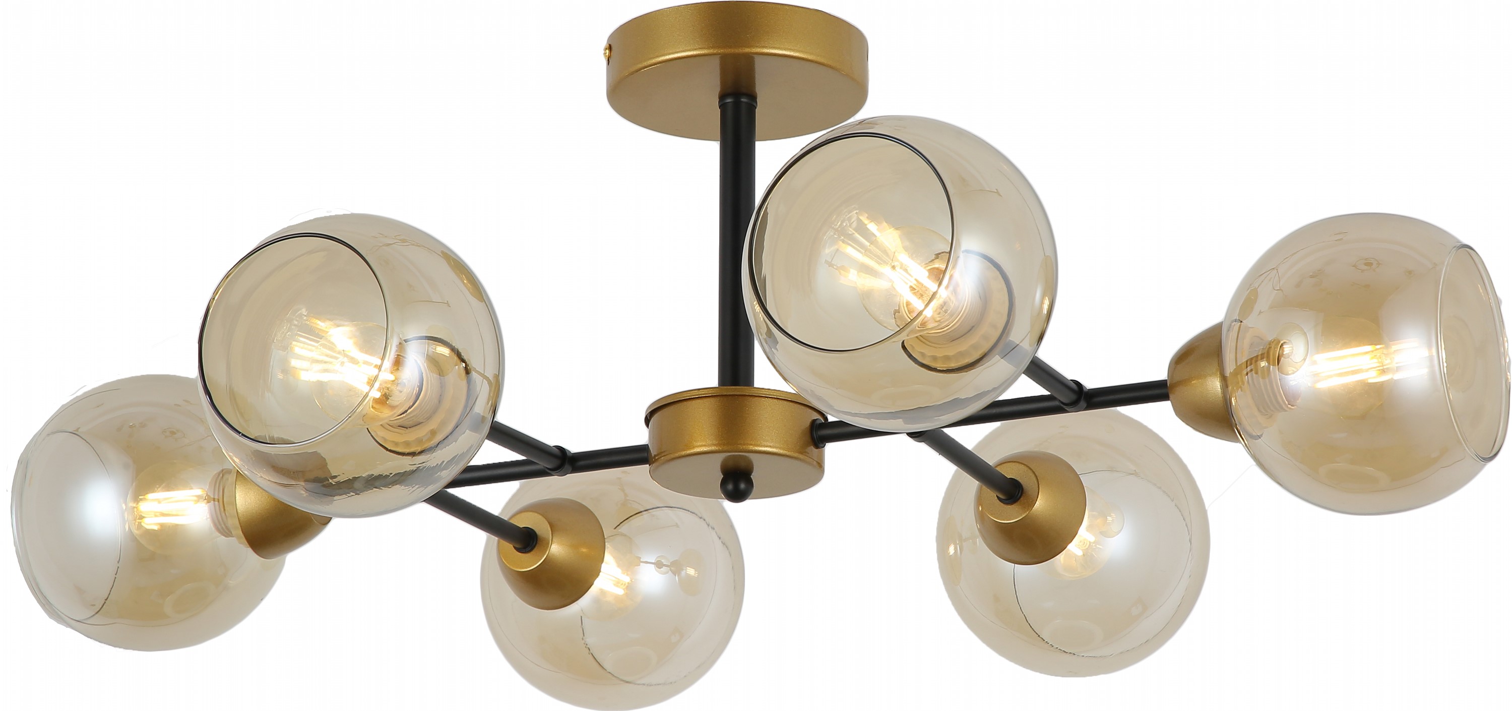

Люстра Wunderlicht Е27 6х60W OM8164-46