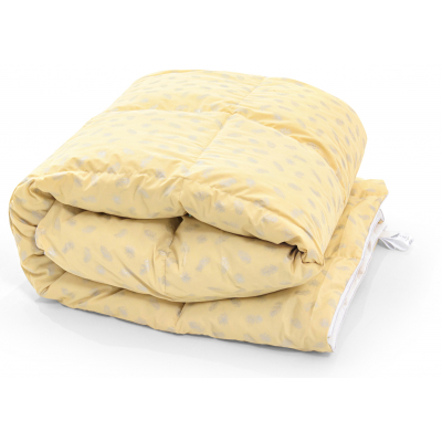 

Одеяло MirSon пуховое 1860 Bio-Beige 50 пух Зима+ 140x205