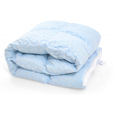 

Одеяло MirSon пуховое 1858 Bio-Blue 70 пух Зима+ 155x215
