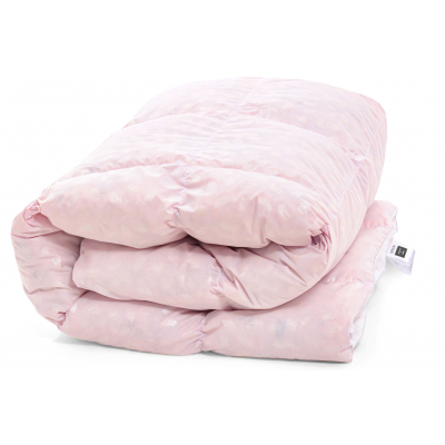 

Одеяло MirSon пуховое 1862 Bio-Pink 50 пух Зима+ 140x205