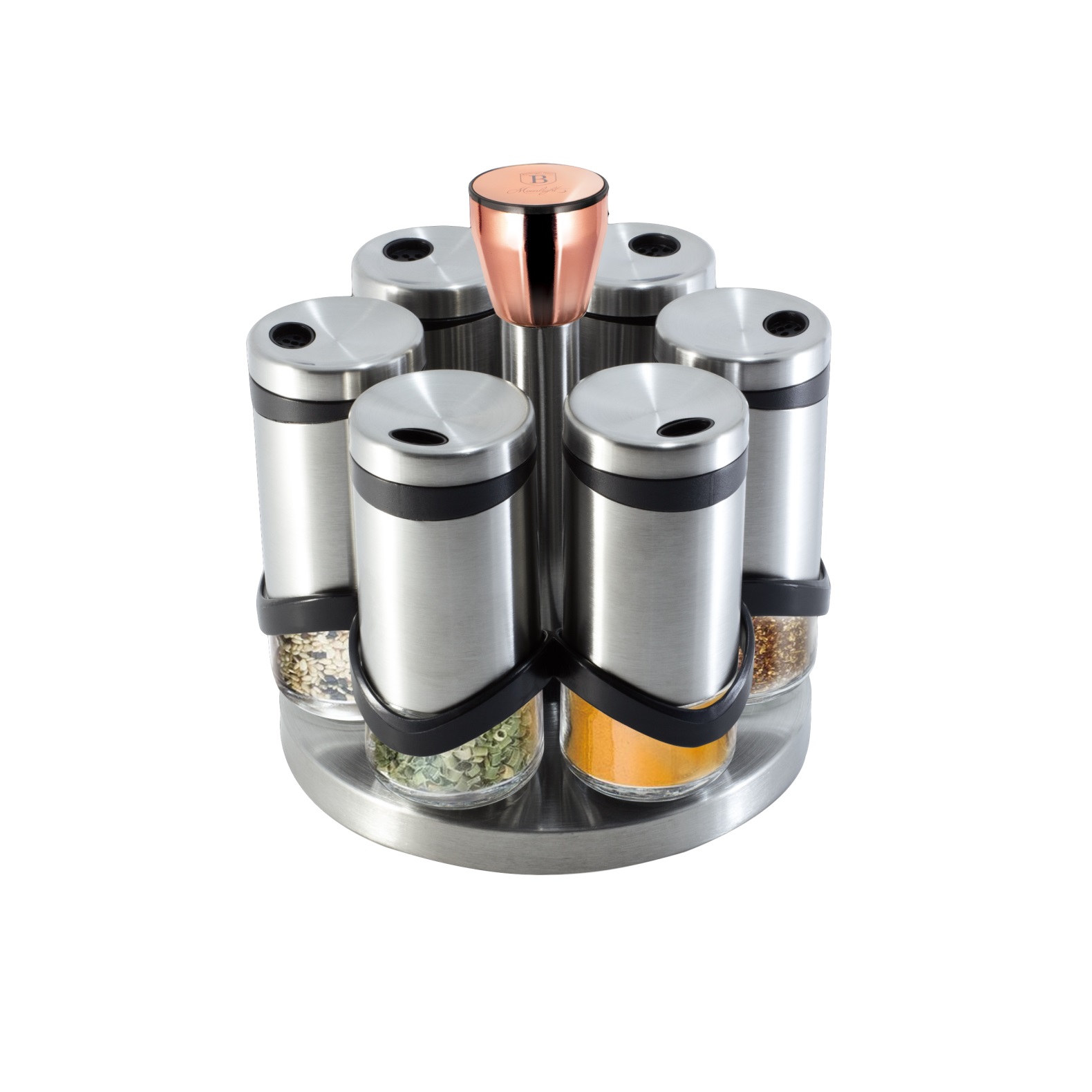 

Набор емкостей для специй Berlinger Haus Moonlight Edition BH-1992 (7 пр)