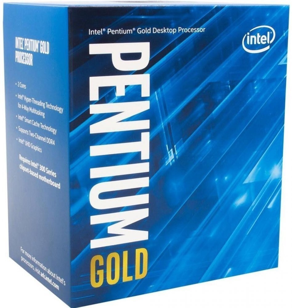 

Процессор Intel Pentium Gold G6400 4.0GHz/8GT/s/4MB (BX80701G6400) s1200 BOX