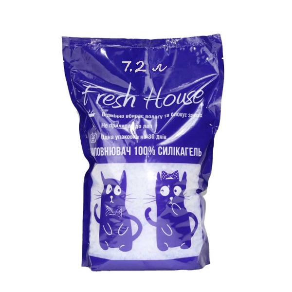 

Наполнитель туалетов Фауна для кошек Fresh House 7,2 л (23516)