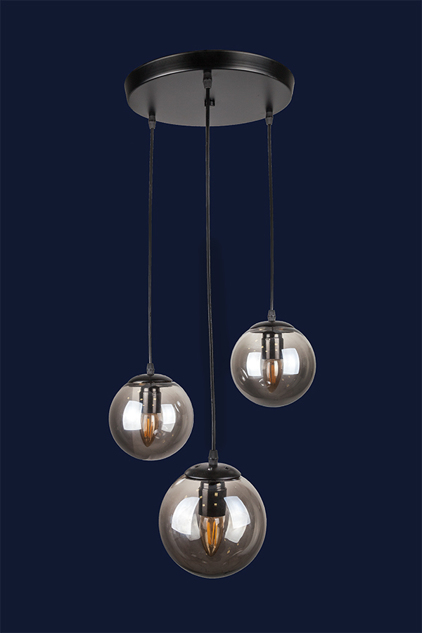 

Люстра Лофт Молекула Levistella 756Pr150F-3 Bk+Bk (300)