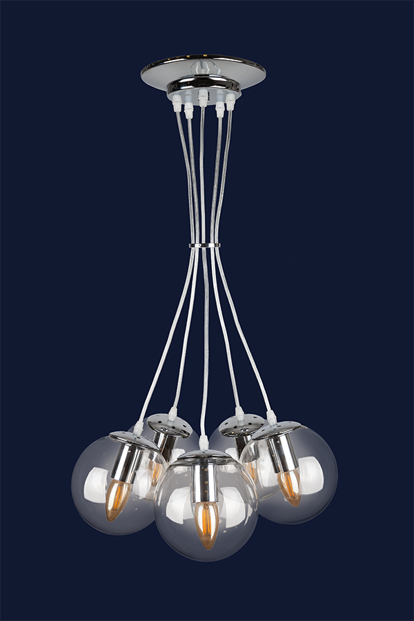 

Люстра Лофт Молекула Levistella 756Pr150F-5 Cr+Cl
