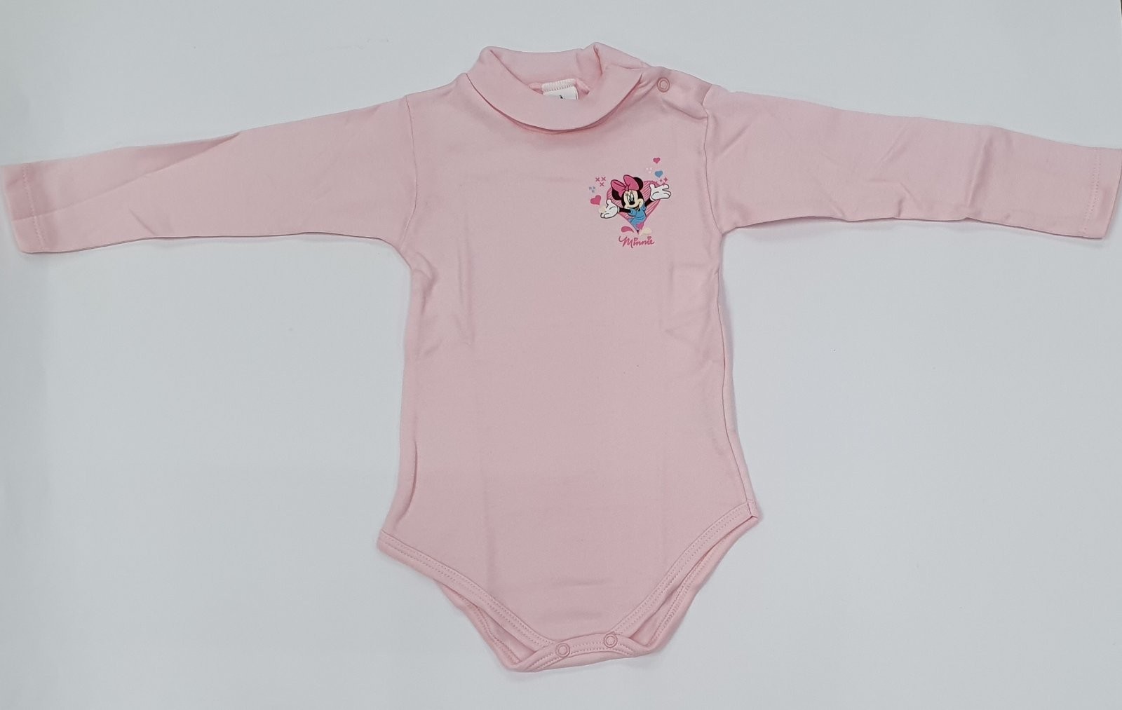 

Боди- водолазка Disney Baby для девочки на 2 года, рост 92см, розового цвета