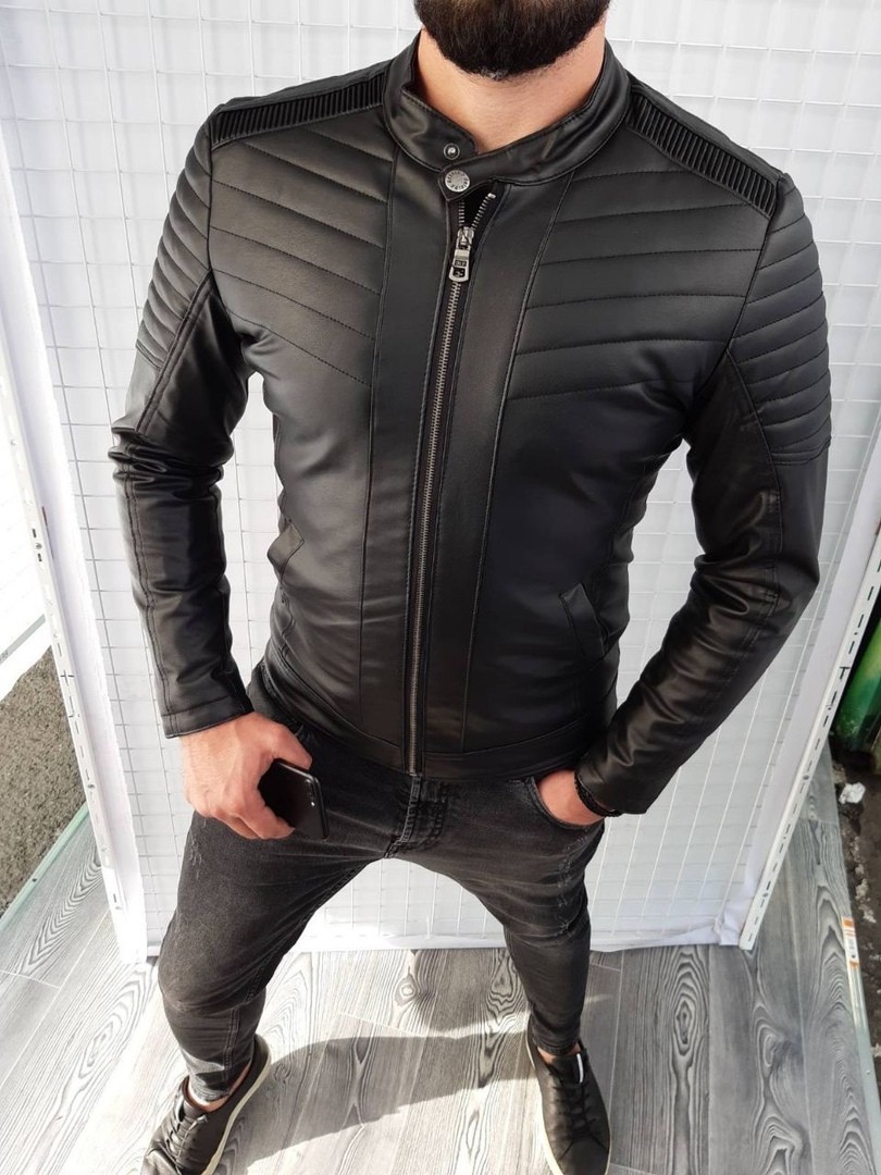 Куртки из кожи и эко-кожи мужские - купить в мультибрендовом интернет-магазине 5КармаNов