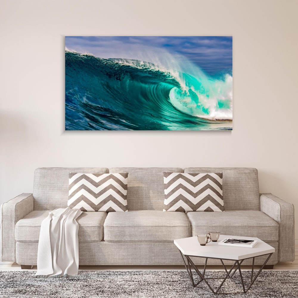 

Картина на холсте Природа Amazing Ocean Wave 50х100 см.