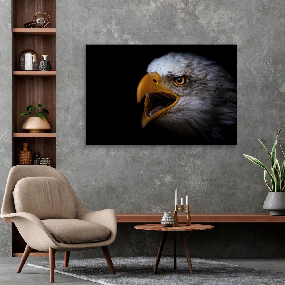 

Картина на холсте Животные Bald Eagle Portrait 60х120 см.