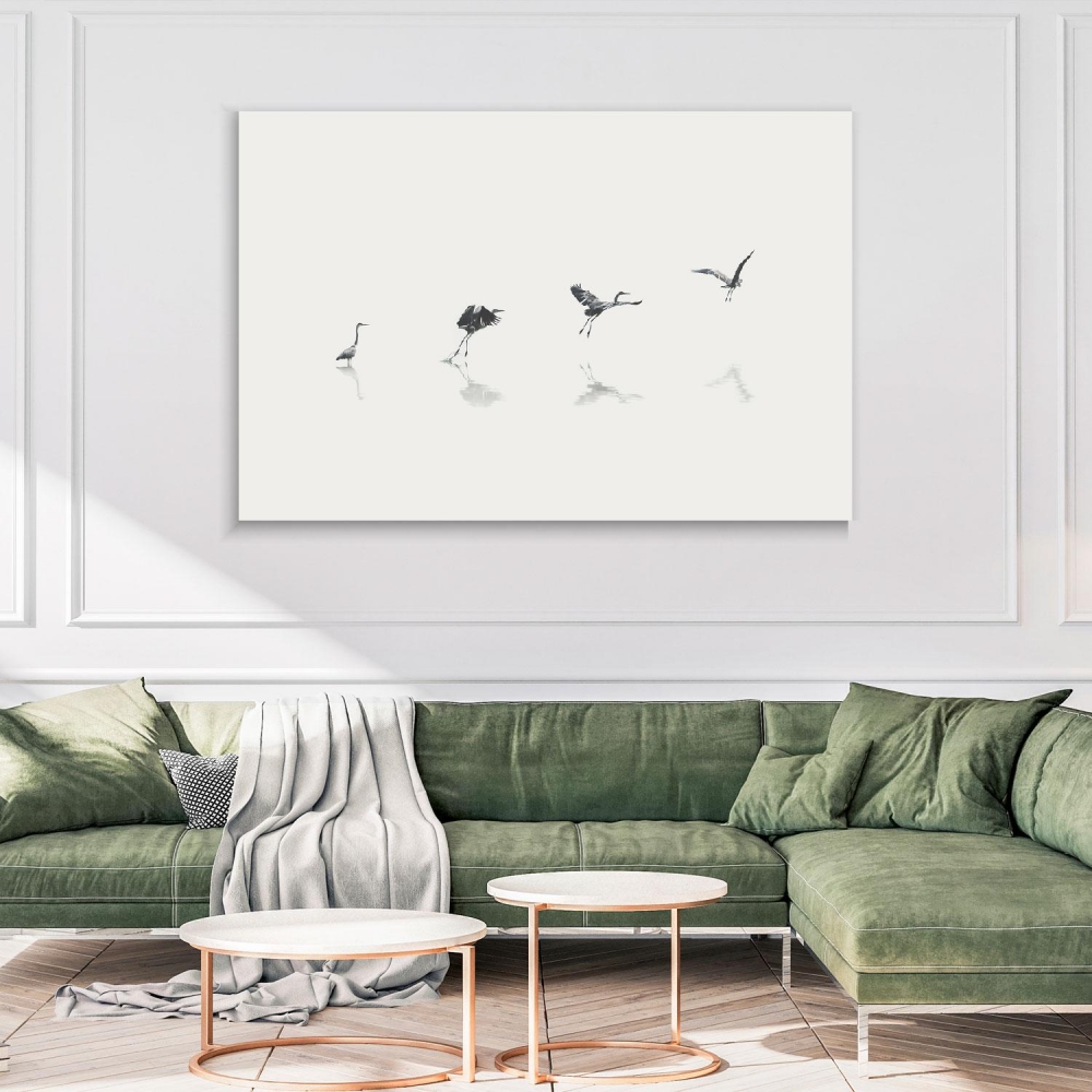 

Картина на холсте Животные Flight Of Migratory Birds 45х60 см.