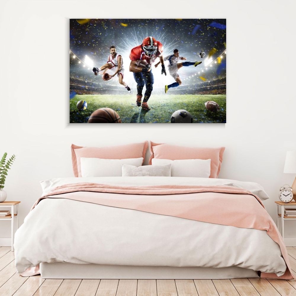 

Картина на холсте Cпорт Multi Sports Happy Players 50х65 см.
