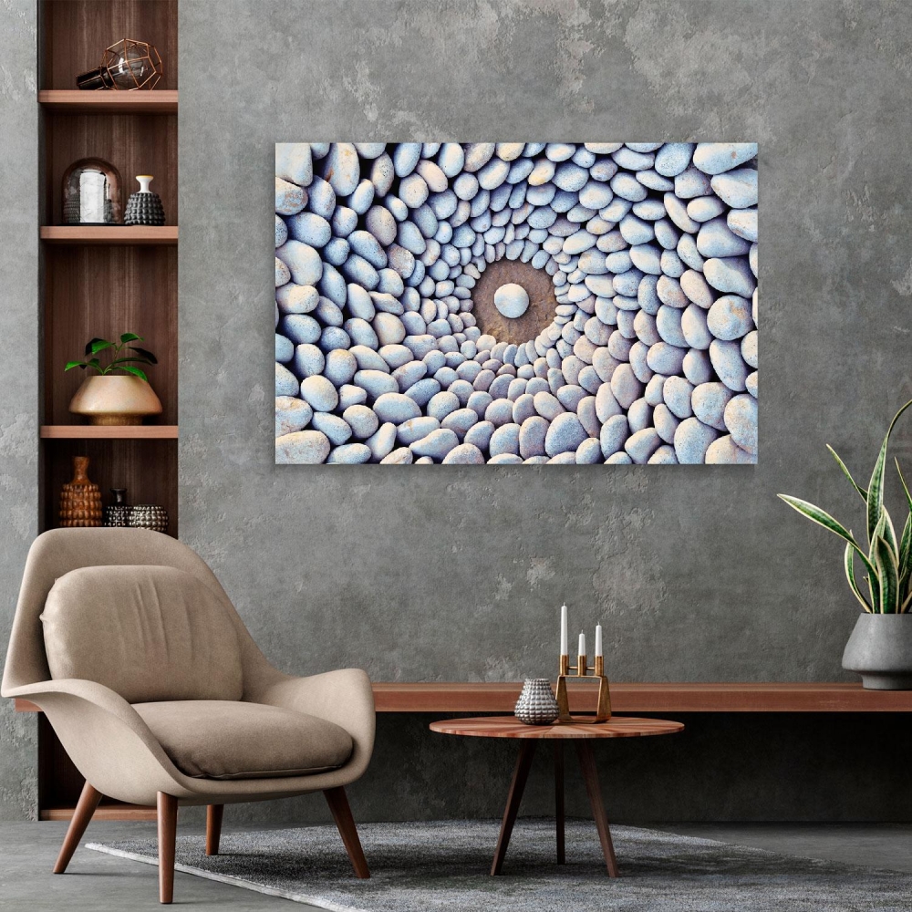 

Картина на холсте Природа Sea Stones 50х65 см.