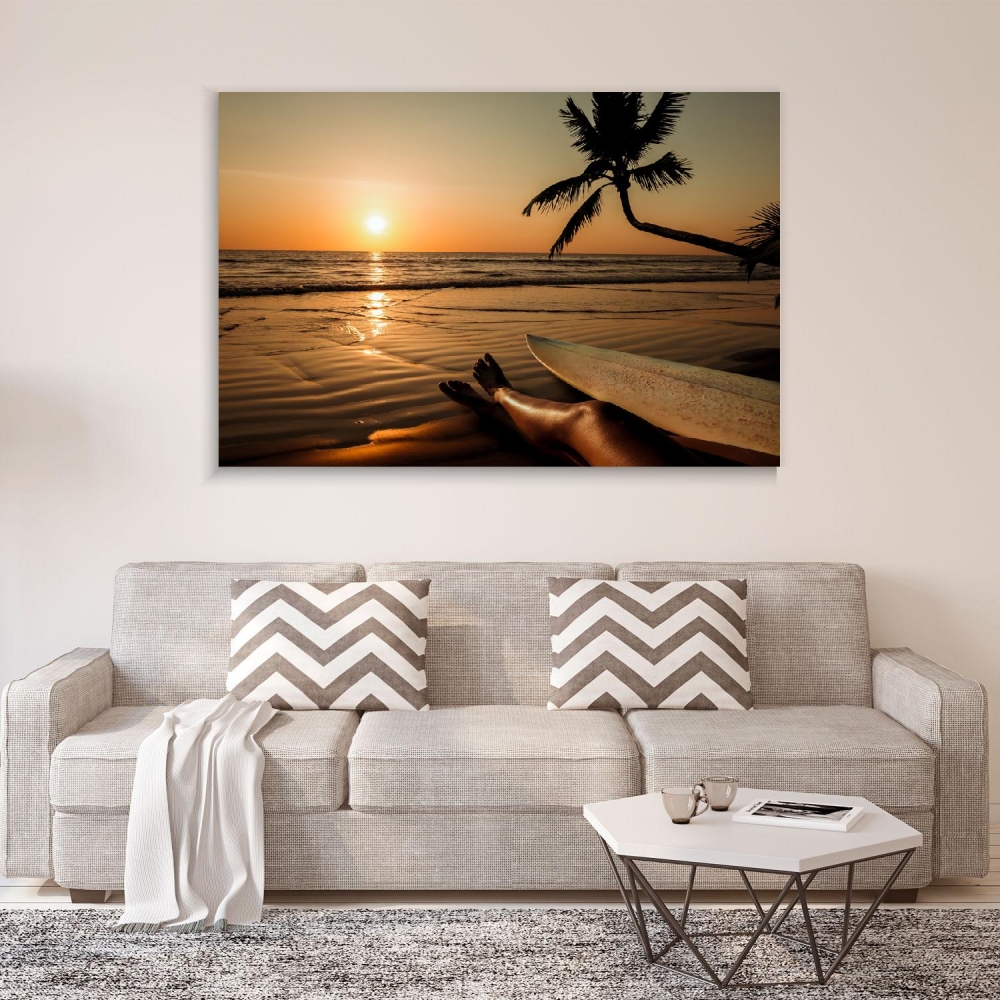 

Картина на холсте Природа Summertime Vacation 90х120 см.