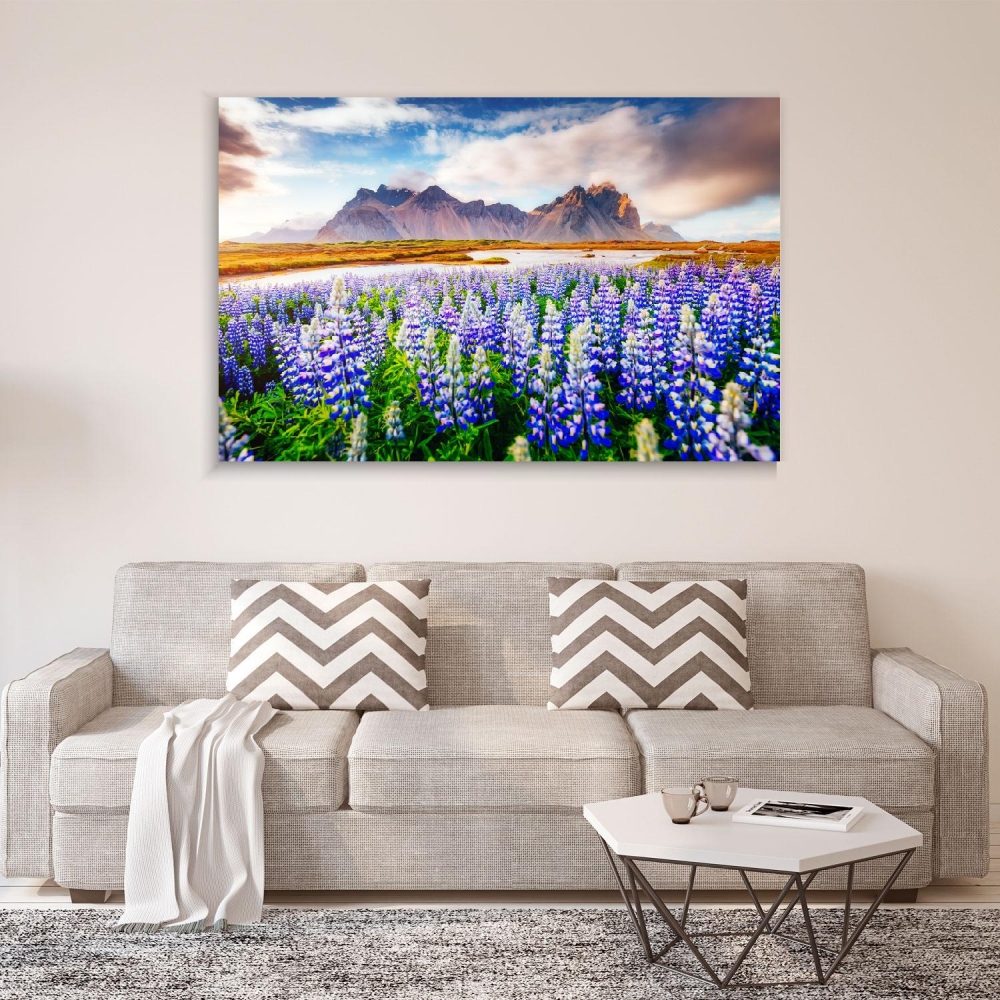 

Картина на холсте Природа Great View Of Lupine Flowers 50х65 см.