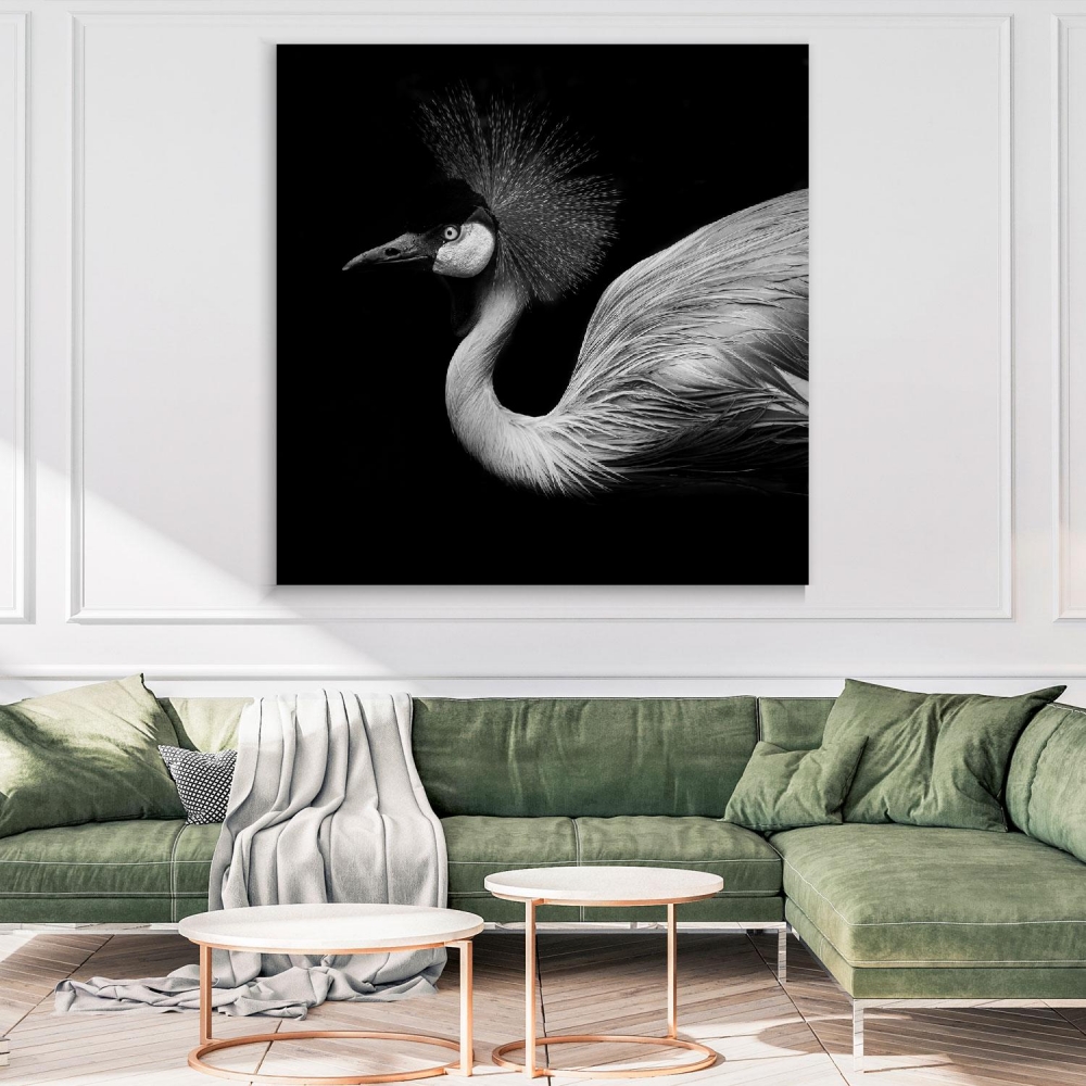 

Картина на холсте Животные Beautiful Flamingo 90х90 см.