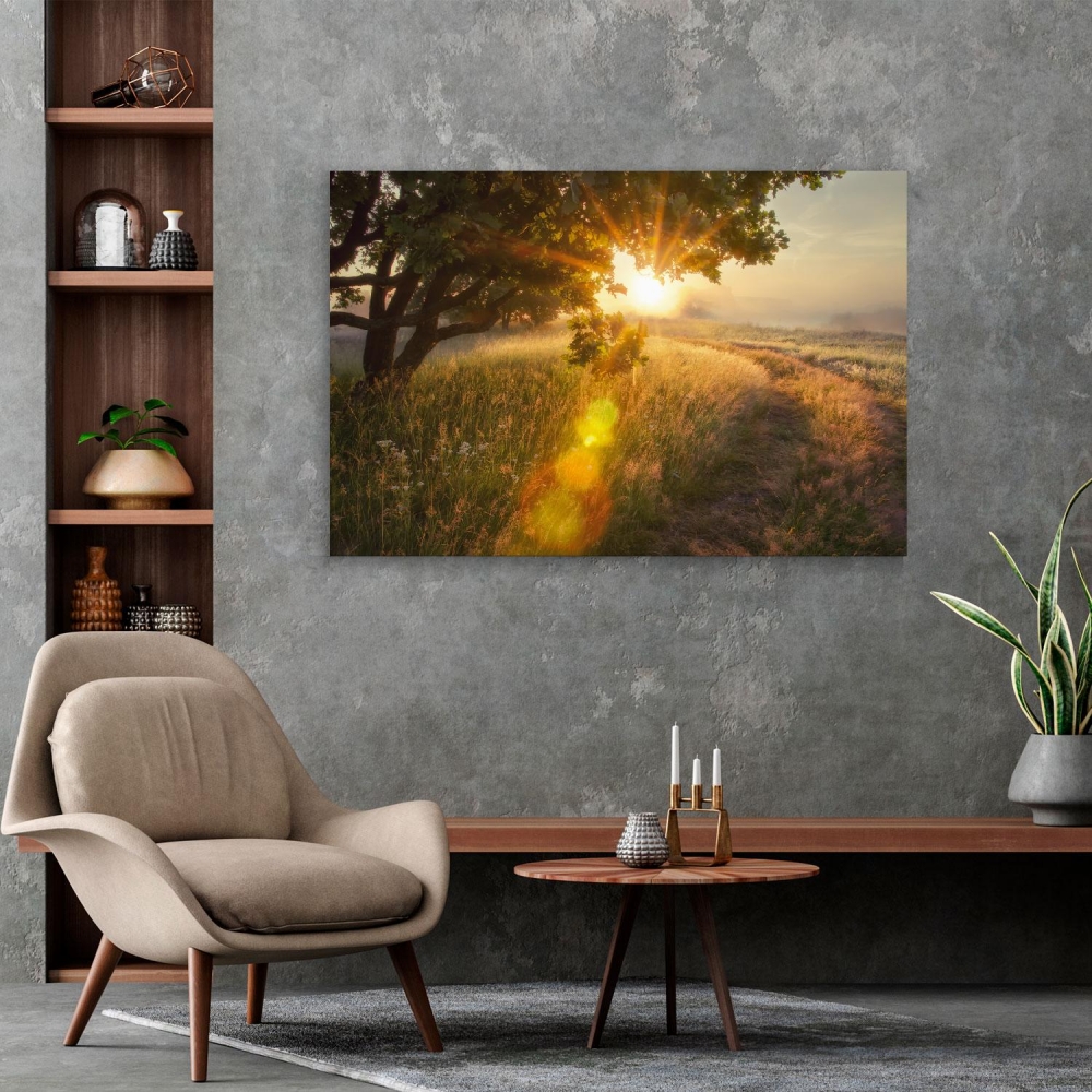 

Картина на холсте Природа Morning Sunrise Landscape 50х65 см.
