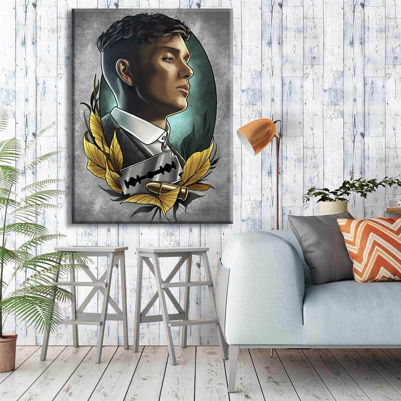 

Картина на холсте Фильмы/сериалы Thomas Shelby 110х150 см.