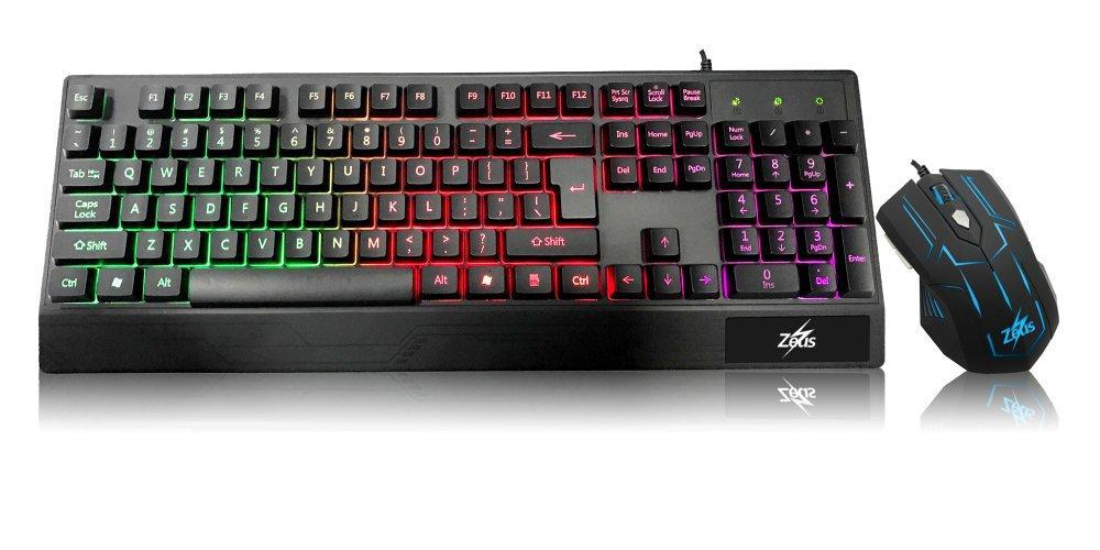 

Комплект проводная игровая клавиатура и мышь Zeus M-710