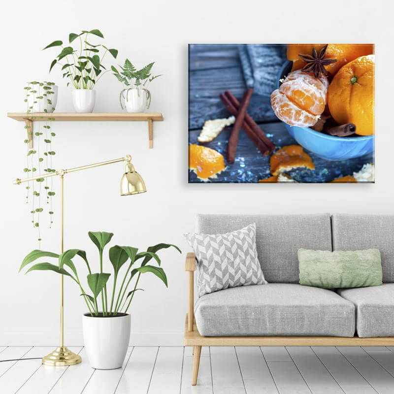 

Картина на холсте Для кухни Citrus 110х150 см.