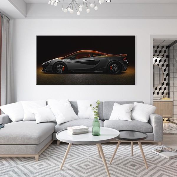 

Картина на холсте Автомобили Fast Car 90х180 см.