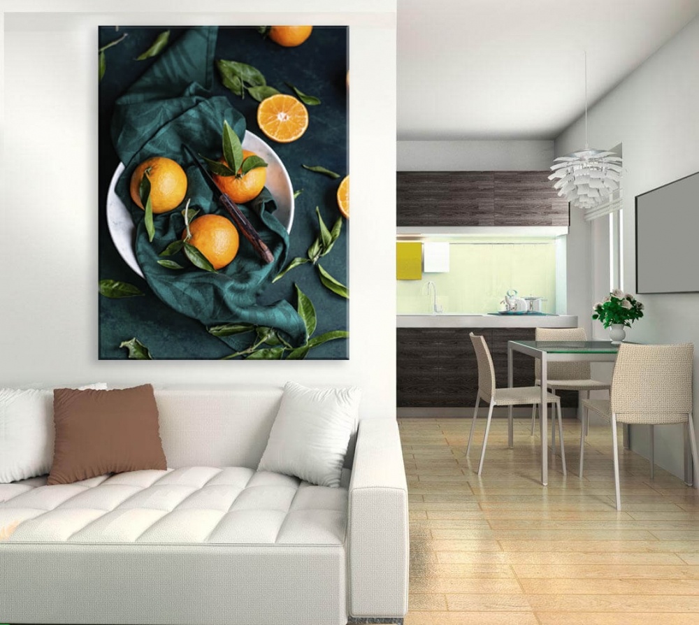 

Картина на холсте Для дома Orange Four 110х150 см.