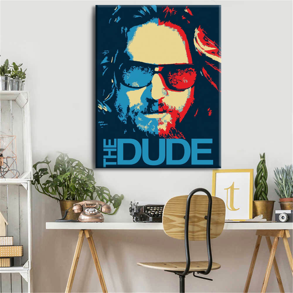 

Картина на холсте Фильмы/сериалы The Dude 110х150 см.
