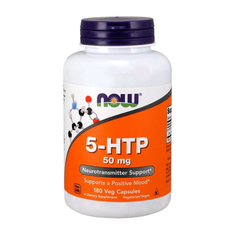 

Аминокислота Now Foods 5-HTP 50 mg (180 veg caps)