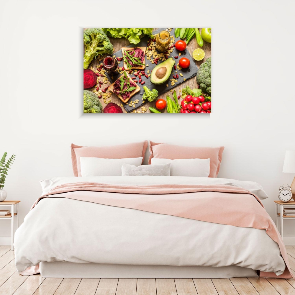 

Картина на холсте Для дома Healthy Food 50х65 см.
