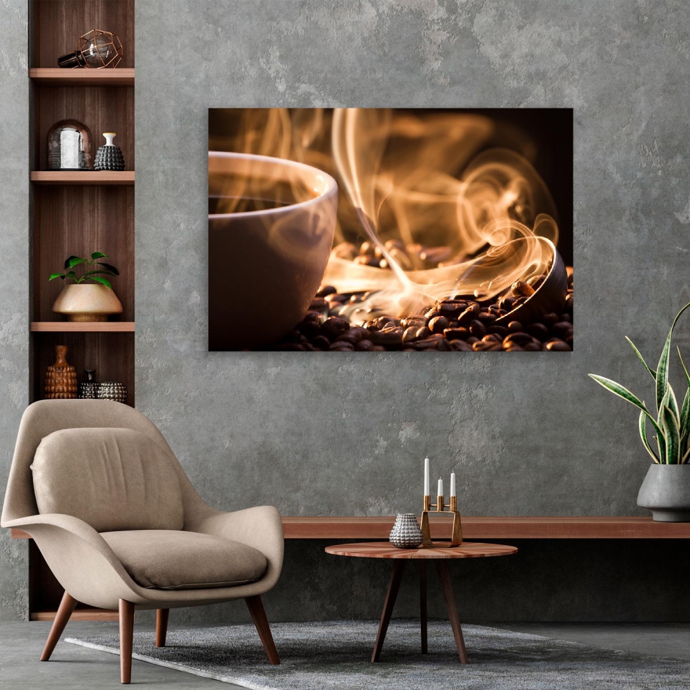 

Картина на холсте Для кухни Tasty Coffee 50х65 см.